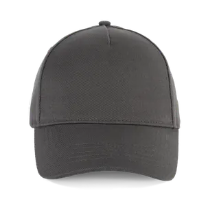 Casquette en coton bio 5 panneaux - K-up Gold Label - K-up | Dark Grey