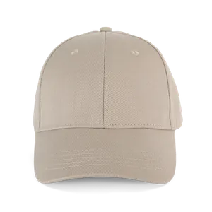Casquette en coton bio 6 panneaux - K-up Gold Label - K-up | Beige