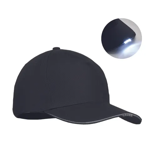 Casquette en coton LED à 5 pans - Luzcap