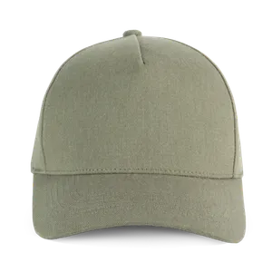 Casquette en coton recyclé 5 panneaux - K-up | Shale Green
