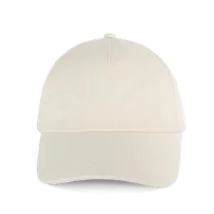 Casquette en toile de coton 5 panneaux - K-up Gold Label - K-up | Ecru