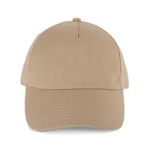 Casquette en toile de coton 5 panneaux - K-up Gold Label - K-up | Oak Brown