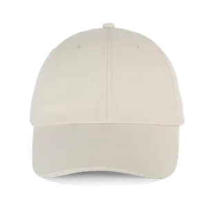 Casquette en toile de coton 6 panneaux - K-up Gold Label - K-up | Ecru