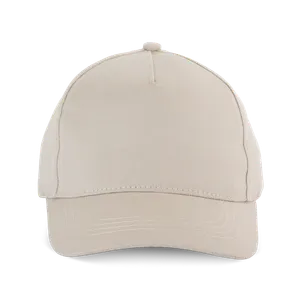 Casquette enfant en coton - 5 panneaux - K-up | Beige