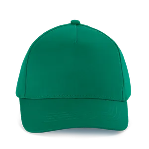 Casquette enfant en coton - 5 panneaux - K-up | Kelly Green