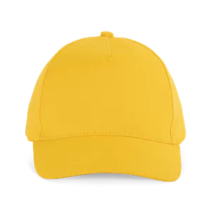 Casquette enfant en coton - 5 panneaux - K-up | Yellow