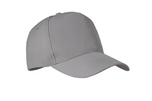 Casquette RPET à 5 pans personnalisable - Senga | Grey