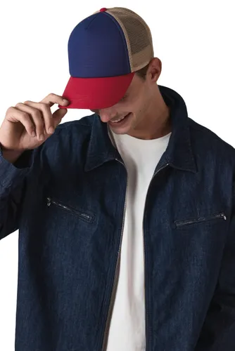 Casquette trucker 5 panneaux en coton canvas - K-up Gold Label - K-up