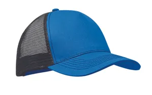 Casquette trucker à 5 panneaux - Blist | Bleu Royal