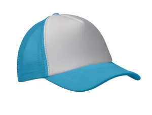 Casquette trucker avec filet - Bubble | Blanc/Turquoise