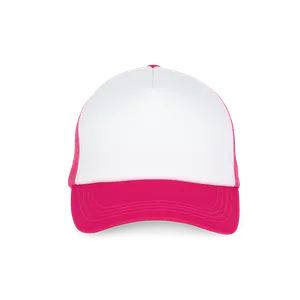 Casquette trucker enfant - 5 panneaux - K-up | White / Fuchsia