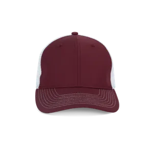 Casquette trucker - 6 panneaux - K-up | Light Burgundy / White