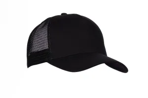 Casquette unisexe 5 panneaux - KEY WEST | Noir