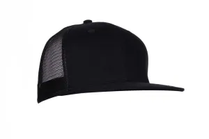 Casquette unisexe 6 panneaux - BROOKLYN | Noir / Noir