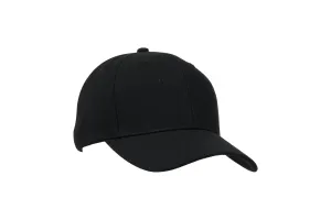 Casquette unisexe 6 panneaux - CINCINNATI | Noir