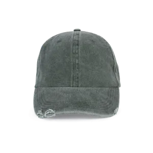 Casquette vintage effet déchiré - 6 panneaux - K-up | Washed Storm Grey
