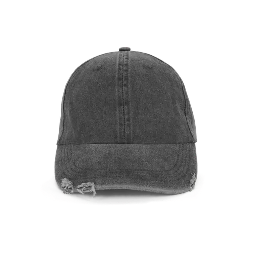 Casquette vintage effet déchiré - 6 panneaux - K-up