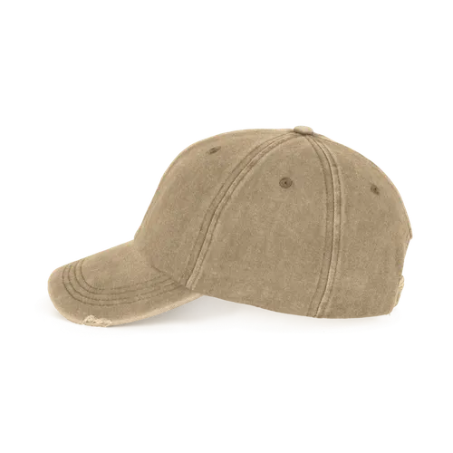Casquette vintage effet déchiré - 6 panneaux - K-up