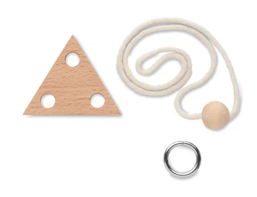 Casse-tête Triangle en bois personnalisable - Nerve