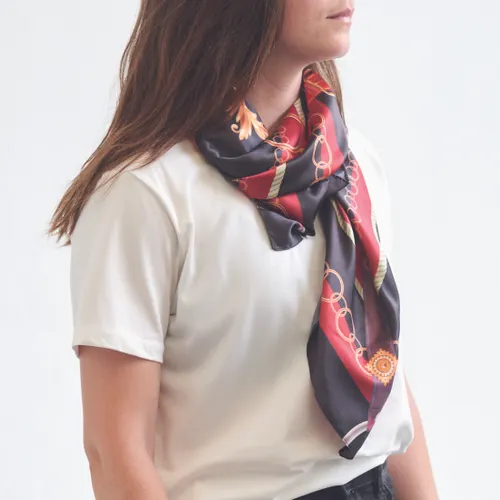 Châle en polyester recyclé personnalisable - Victoria