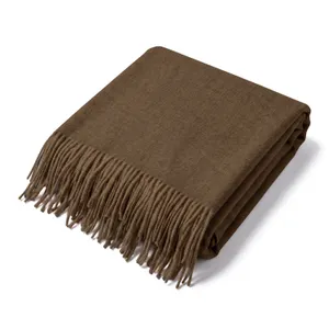 Châle Frame | Marron