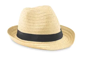 Chapeau de paille personnalisable - Boogie | Black