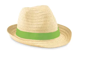 Chapeau de paille personnalisable - Boogie | Lime