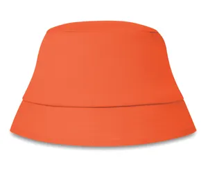 Chapeau en coton 160 gr/m² personnalisable - Bilgola | Orange