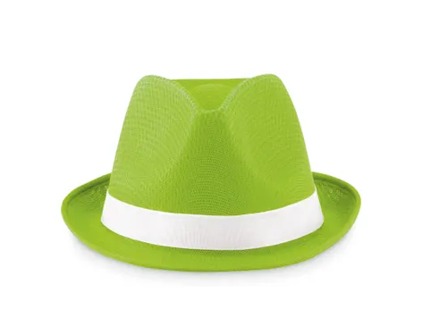 Chapeau publicitaire de couleur en polyester - Woogie