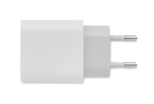 Chargeur 18W 2 ports publicitaire, prise UE - Port