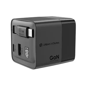 Chargeur 65W GaN avec câble Urban Vitamin Mendocino - Urban Vitamin