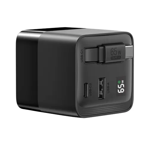 Chargeur 65W GaN avec câble Urban Vitamin Mendocino - Urban Vitamin