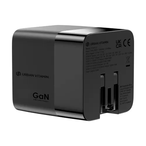 Chargeur 65W GaN avec câble Urban Vitamin Mendocino - Urban Vitamin