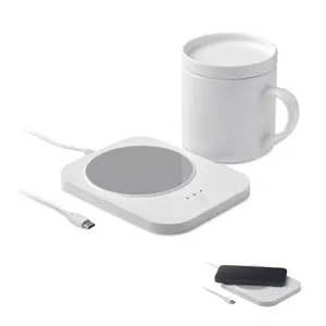 Chargeur chauffe-tasse personnalisé - Siroter
