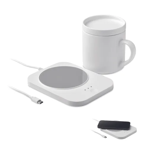 Chargeur chauffe-tasse personnalisé - Siroter