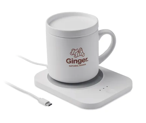 Chargeur chauffe-tasse personnalisé - Siroter