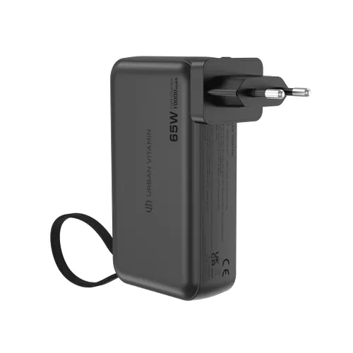 Chargeur hybride GaN 65W personnalisé en PC RCS Urban Vitamin Eureka - Urban Vitamin