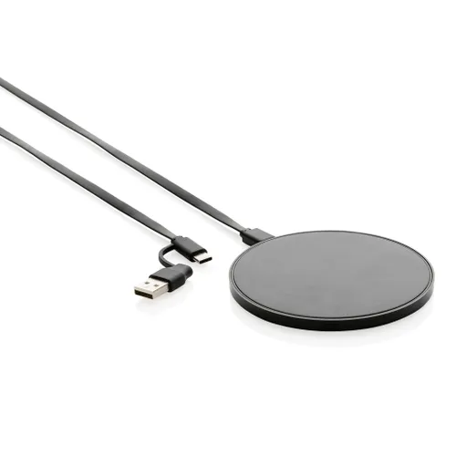 Chargeur induction 10W personnalisable en plastique recyclé RCS - XD Collection