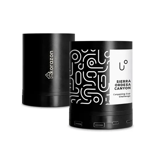 Chargeur par induction 10w personnalisé avec fonction hub et pot a crayons en ralu