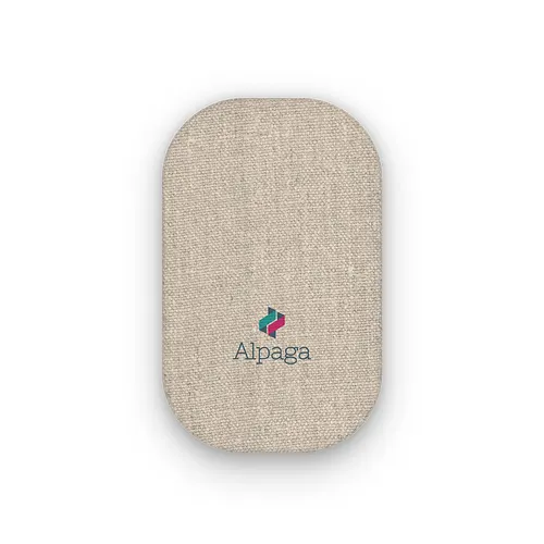 Chargeur par induction rapide 15w en matière rpet et chanvre personnalisé