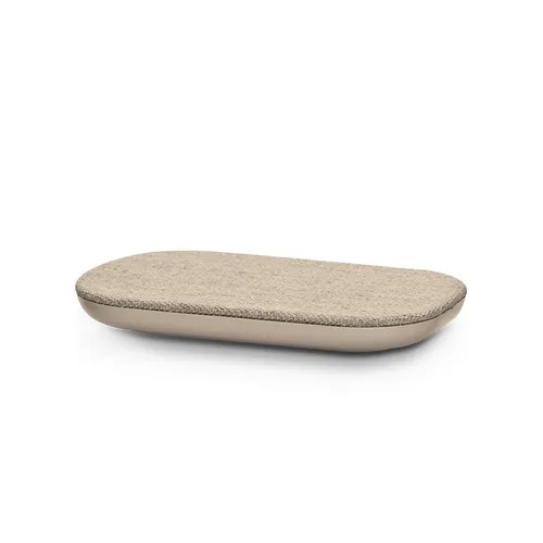 Chargeur par induction rapide 15w en matière rpet et chanvre personnalisé