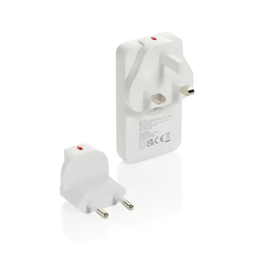 Chargeur plat 65W GAN avec connecteurs universels  Fluxo RCS - XD Collection