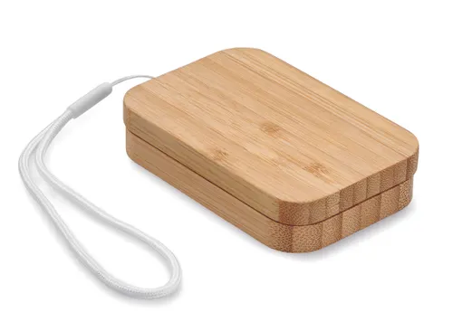 Chargeur sans fil 15W bambou - Chargoo