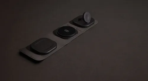 Chargeur sans fil 15W en plastique recyclé publicitaire RCS Swiss Peak - Swiss Peak