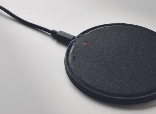 Chargeur sans fil 15W recyclé personnalisable - Alfa