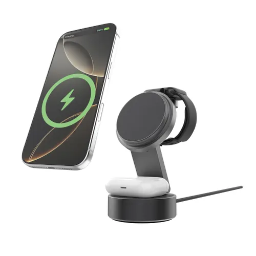 Chargeur sans fil 25W 3-en-1 Quantum RCS - XD Xclusive