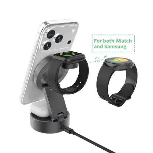Chargeur sans fil 25W 3-en-1 Quantum RCS - XD Xclusive