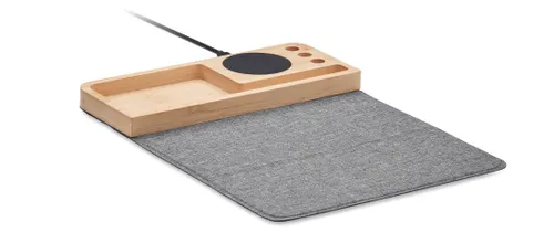 Chargeur sans fil bambou 15W - Pandu