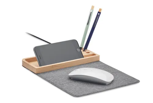 Chargeur sans fil bambou 15W - Pandu