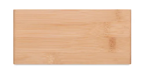 Chargeur sans fil en bambou personnalisé - Moro